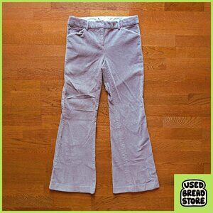 Rose Flared Corduroy Womens Pants Sz 6 Tailored Cotton/Spandex Y2K Boho